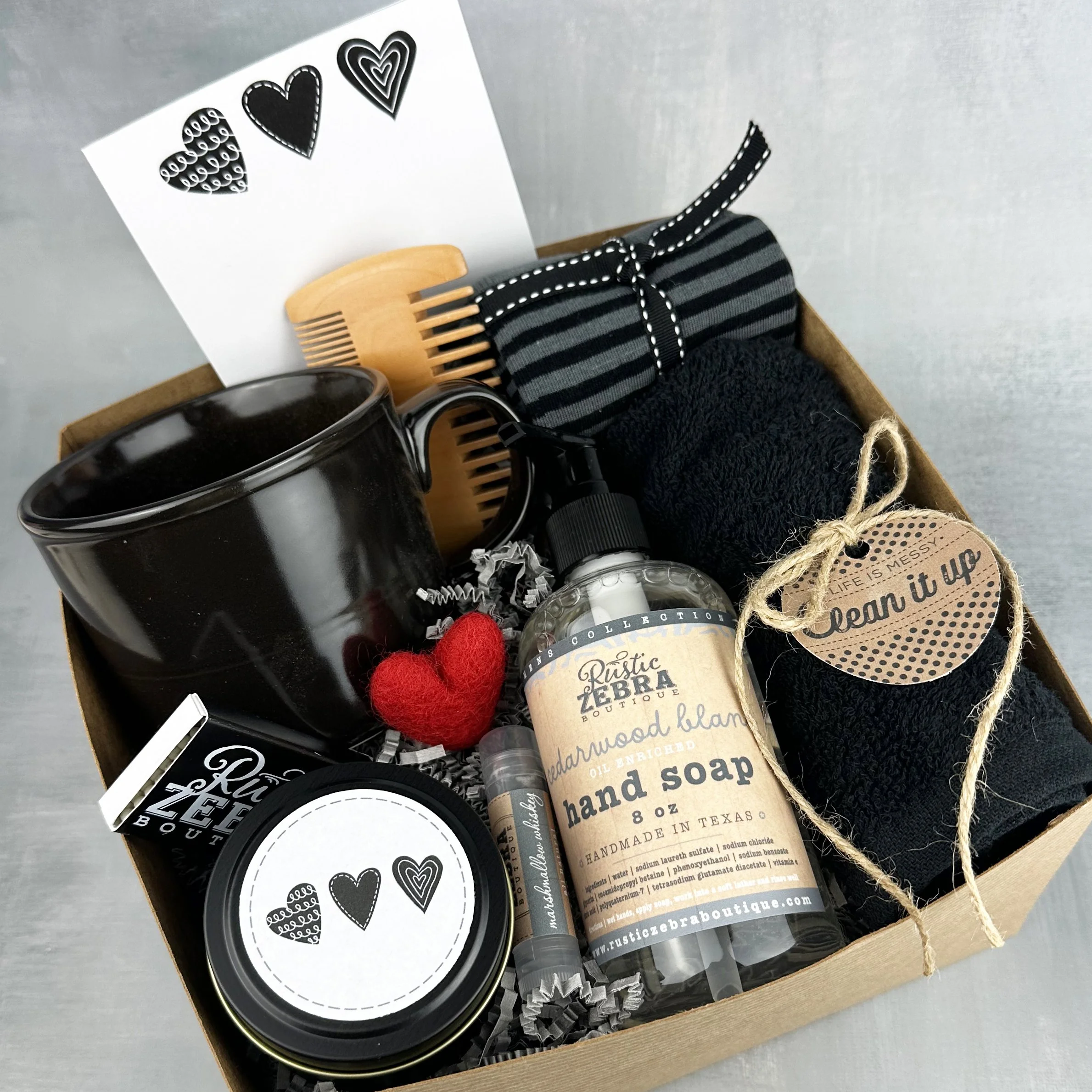 VALENTINE GIFT BOXES — Rustic Zebra Boutique